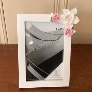 4x6 porcelain/ceramic flower frame